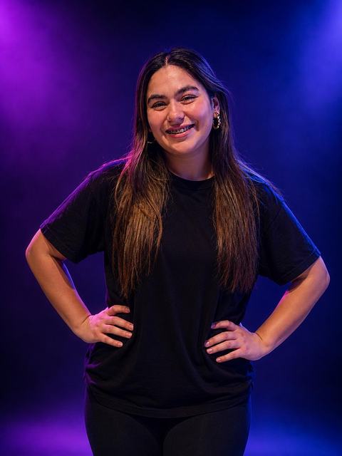 Antonia Pichintunes, profesora de Mini Dance en TemucoMambo