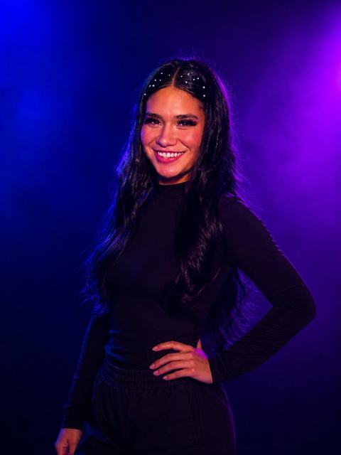 Florencia Jara, profesora de Mini Dance en TemucoMambo