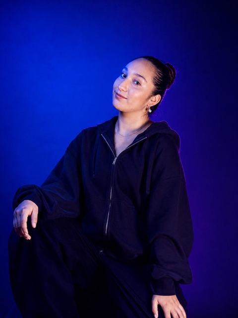 Francisca Narváez, profesora de Urban Flow en TemucoMambo